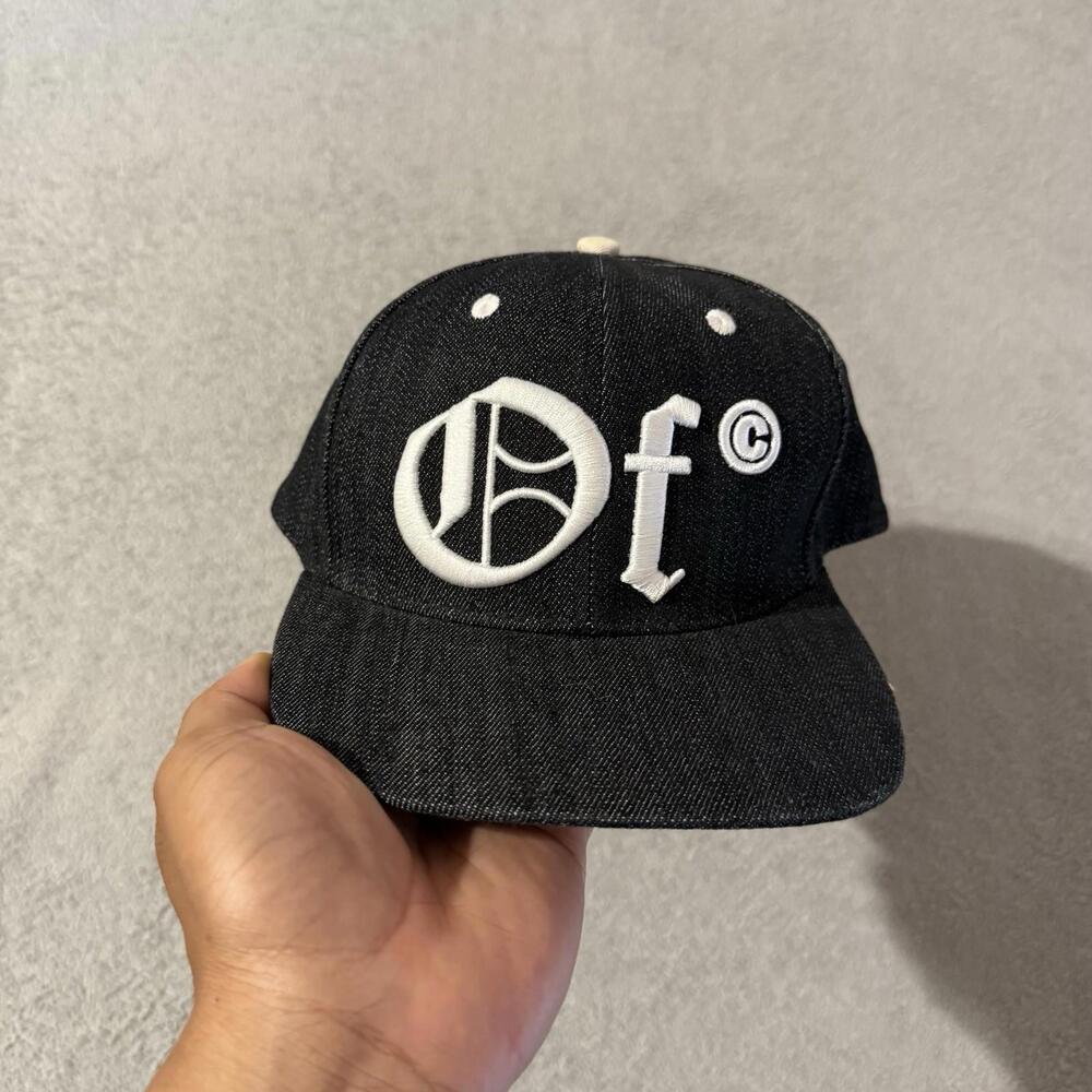 H&M Divided Gothic Denim Adjustable Cap One Size Unisex